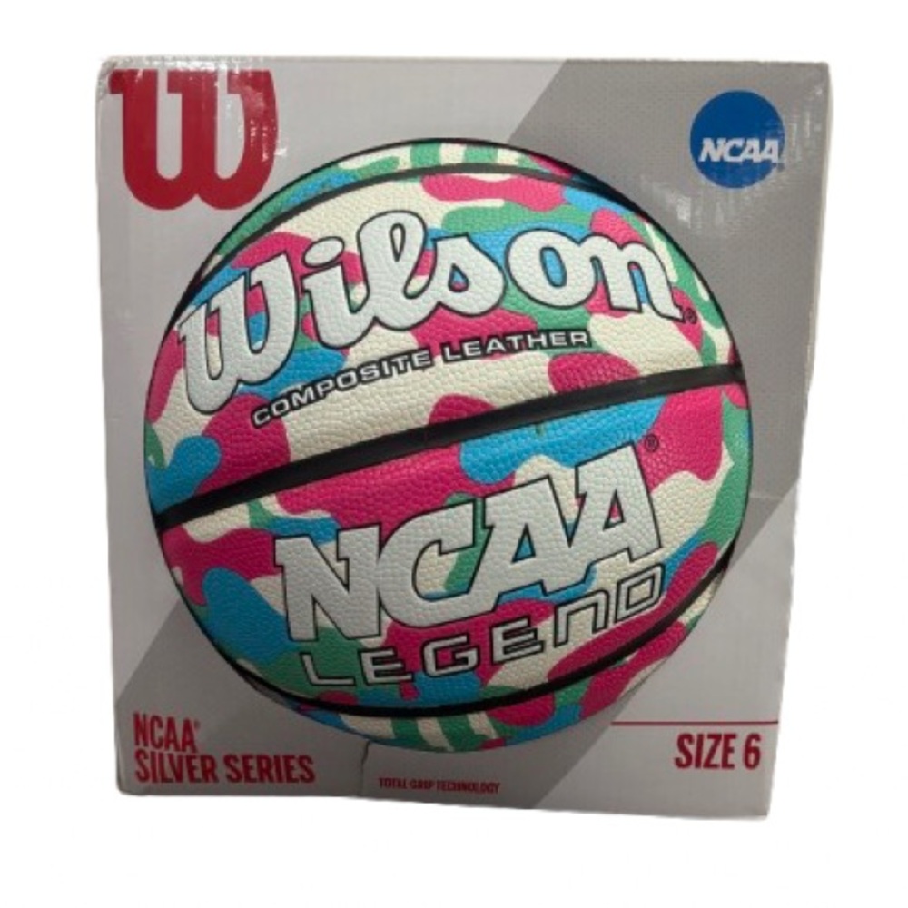 Wilson NCAA Legend Basketball Size 6 –Indoor Outdoor Game Ball